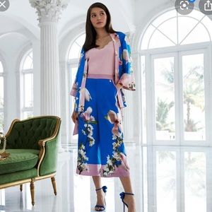 Ted Baker blue Amaree kimono jacket